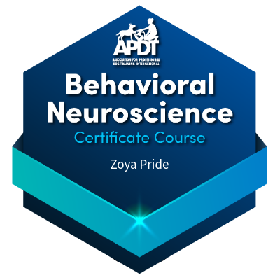 Behavioral neuroscience certification
